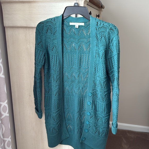 LC Lauren Conrad wide knit long cardigan - Picture 6 of 13